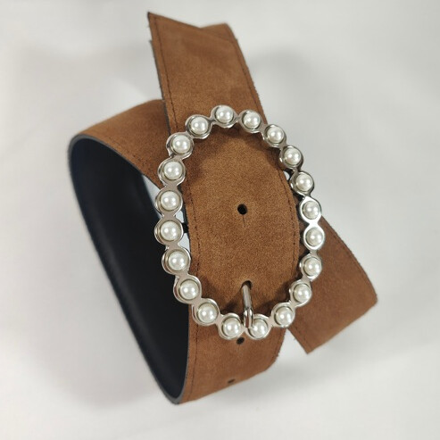 Boucle Nantes perles argent